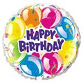 Loftus International 18 in. Birthday Sparkling Balloons Q7-8155